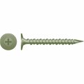 Strong-Point 8-18 x 1.25 in. Phillips Flat Head Screw with Nibs and Wings Ruspert Coated, 5PK FB814R